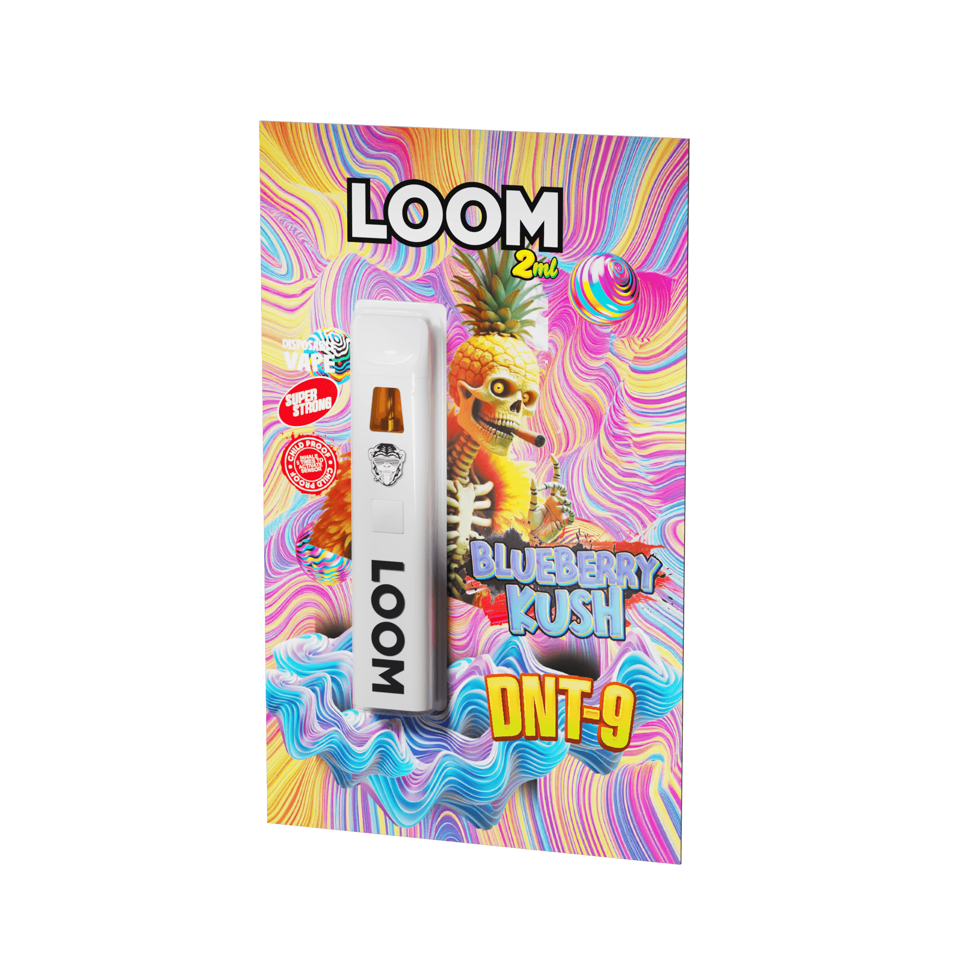 Loom Blueberry Kush DNT-9 2 ml Vape