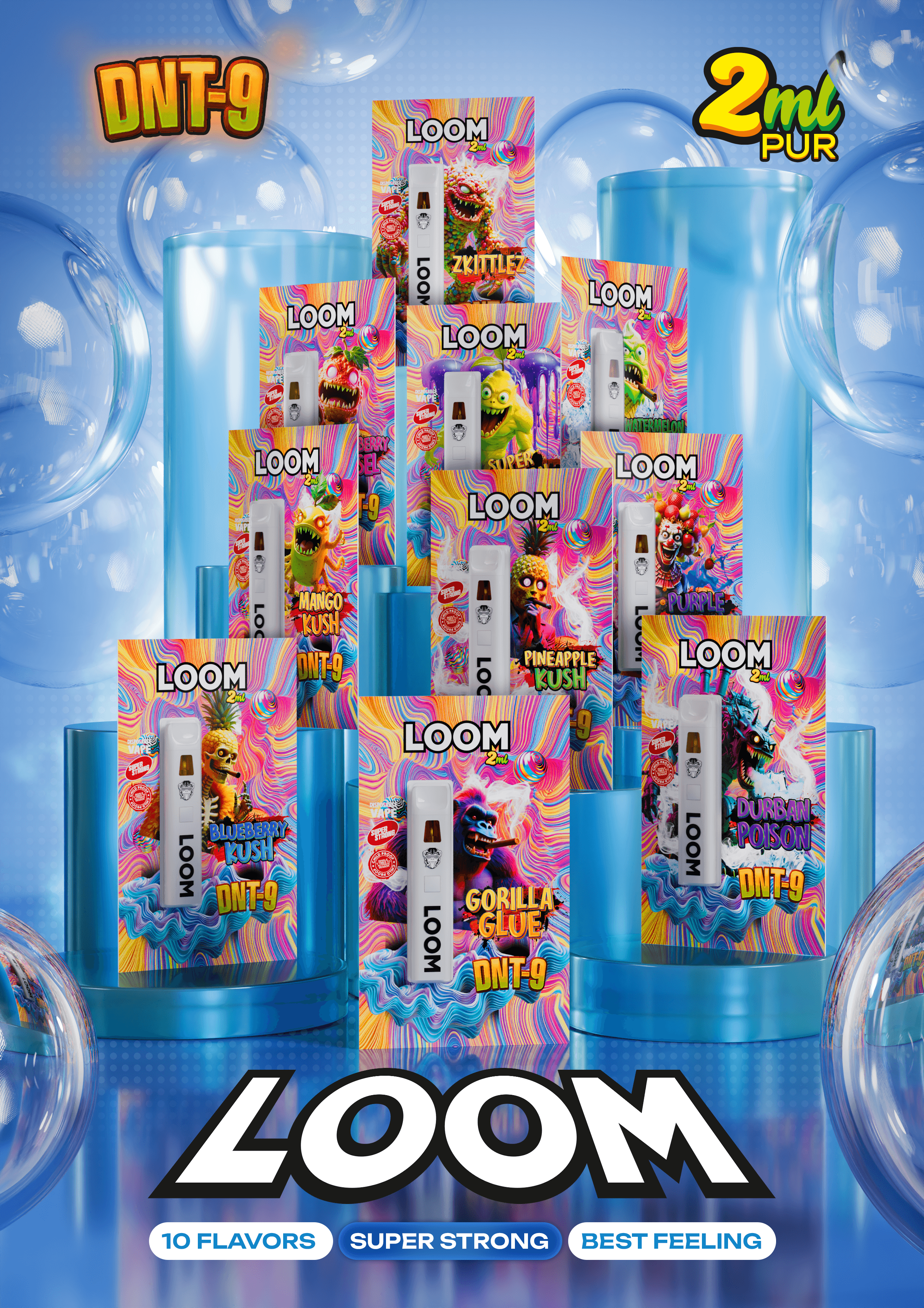 LOOM DNT-9 Bundle alle 10 Sorten