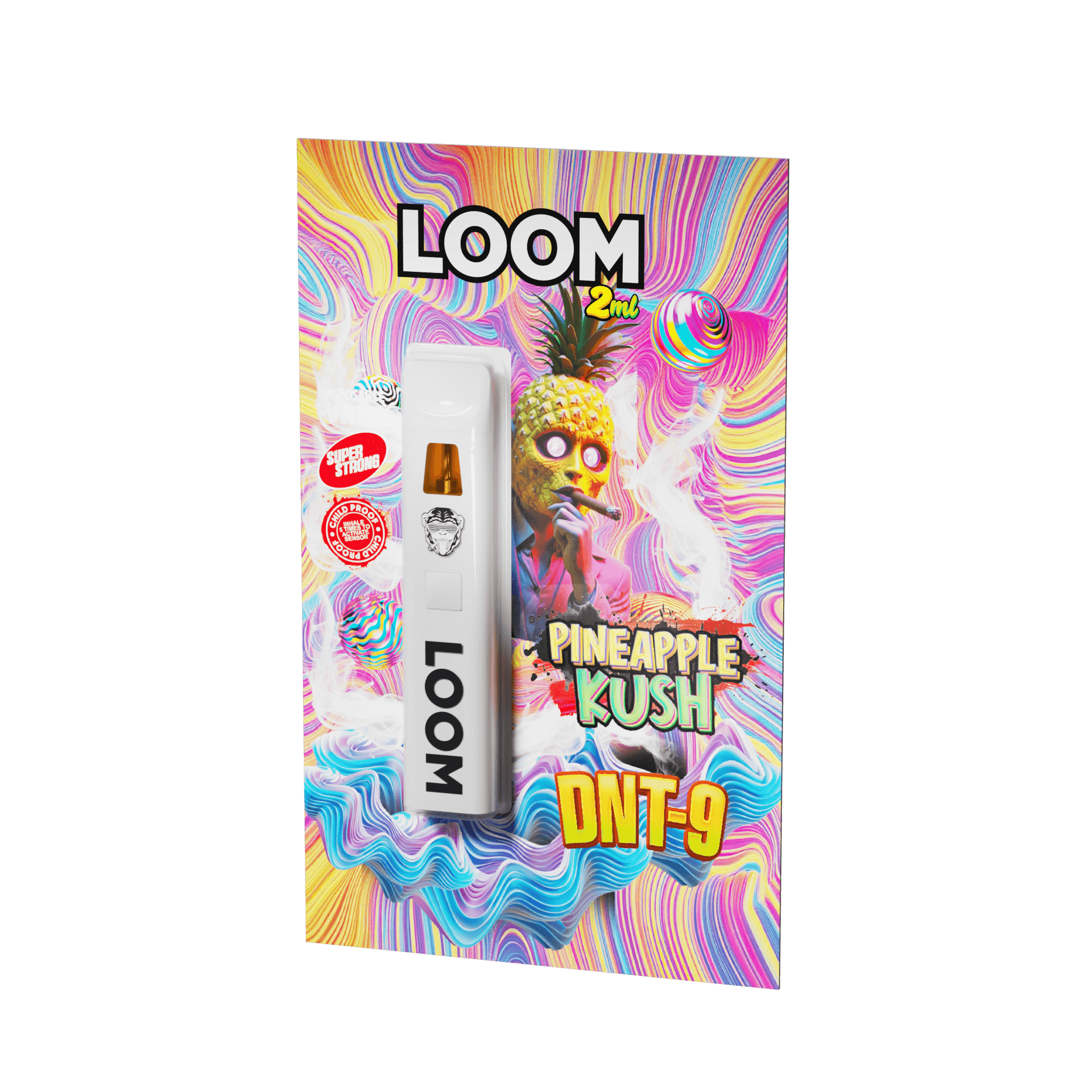 Loom Pineapple Kush DNT-9 2 ml Vape