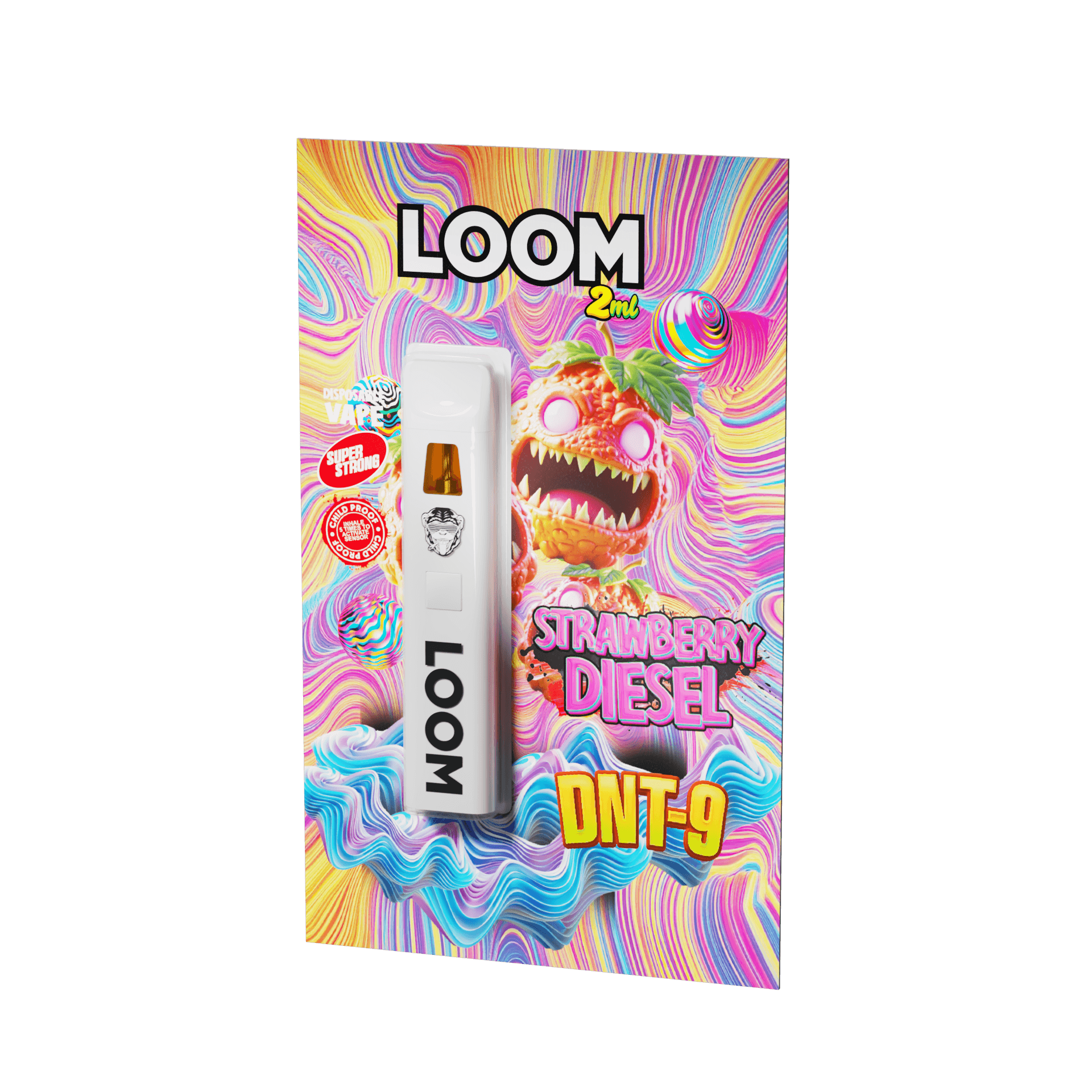 Loom Strawberry Diesel DNT-9 2 ml Vape