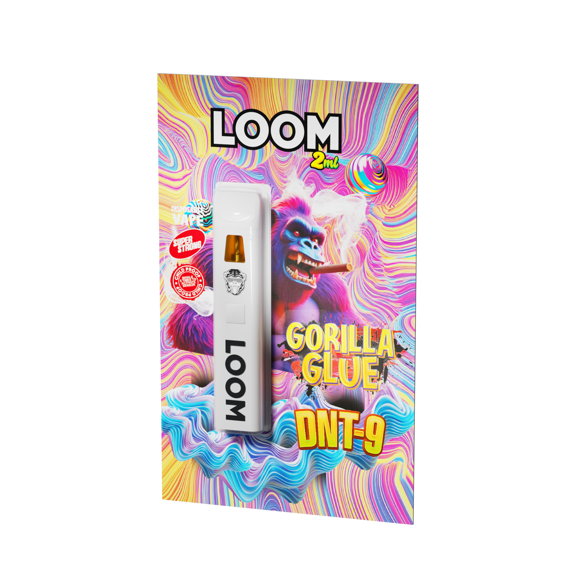 Loom Gorilla Glue DNT-9 2 ml Vape