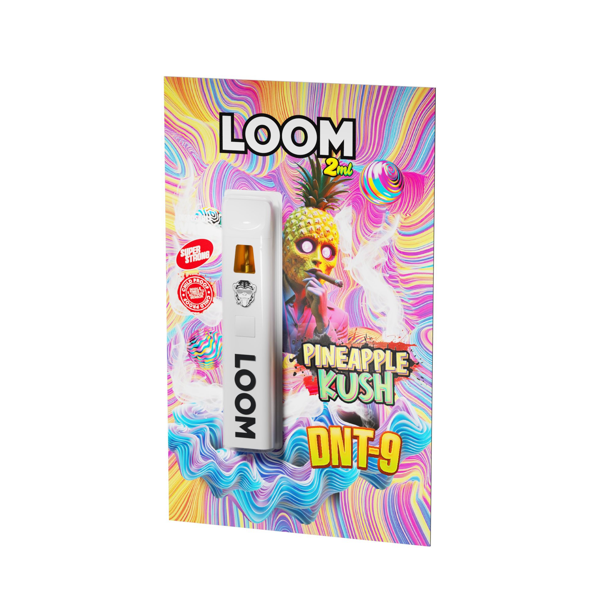 Loom Pineapple Kush DNT-9 2 ml Vape