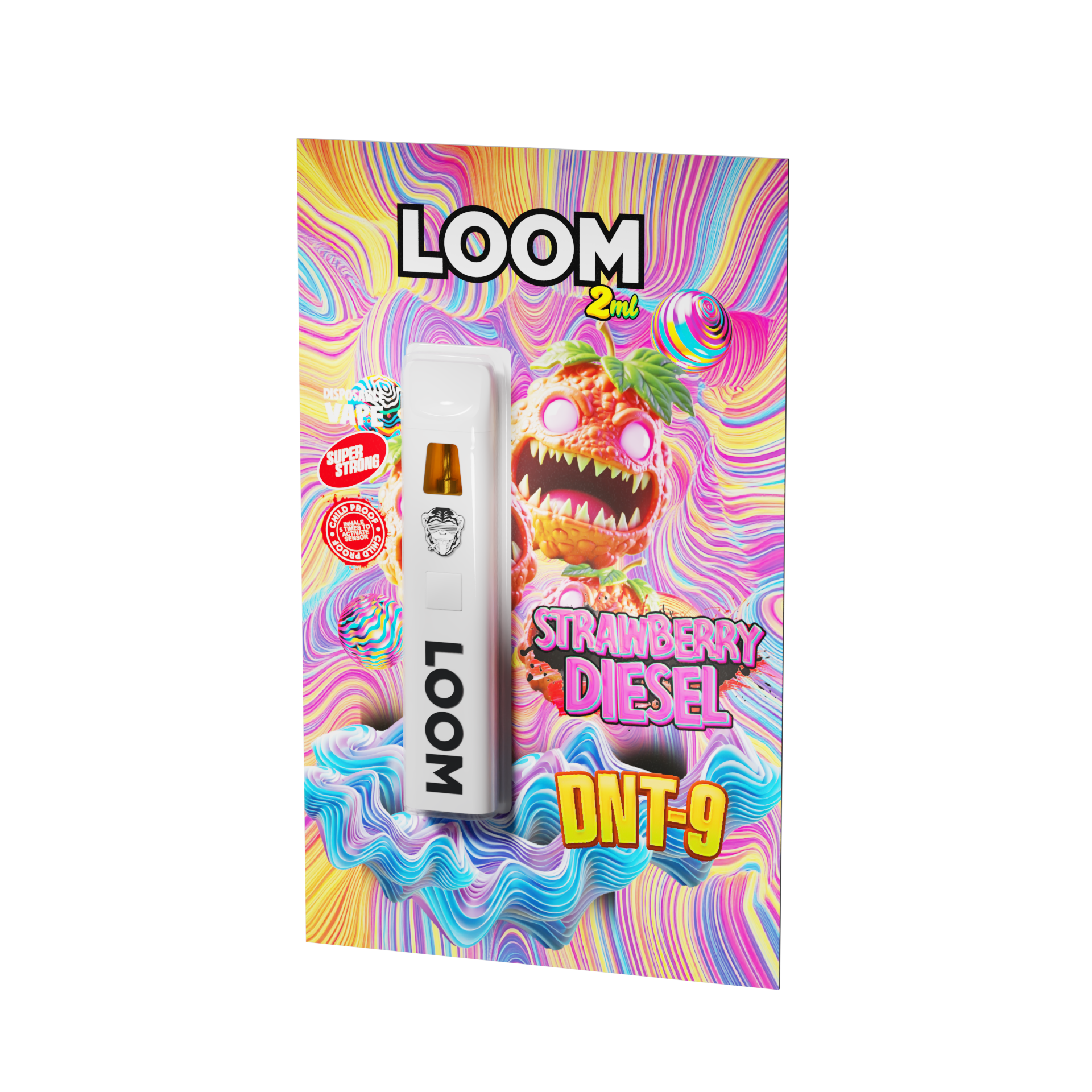 Loom Strawberry Diesel DNT-9 2 ml Vape