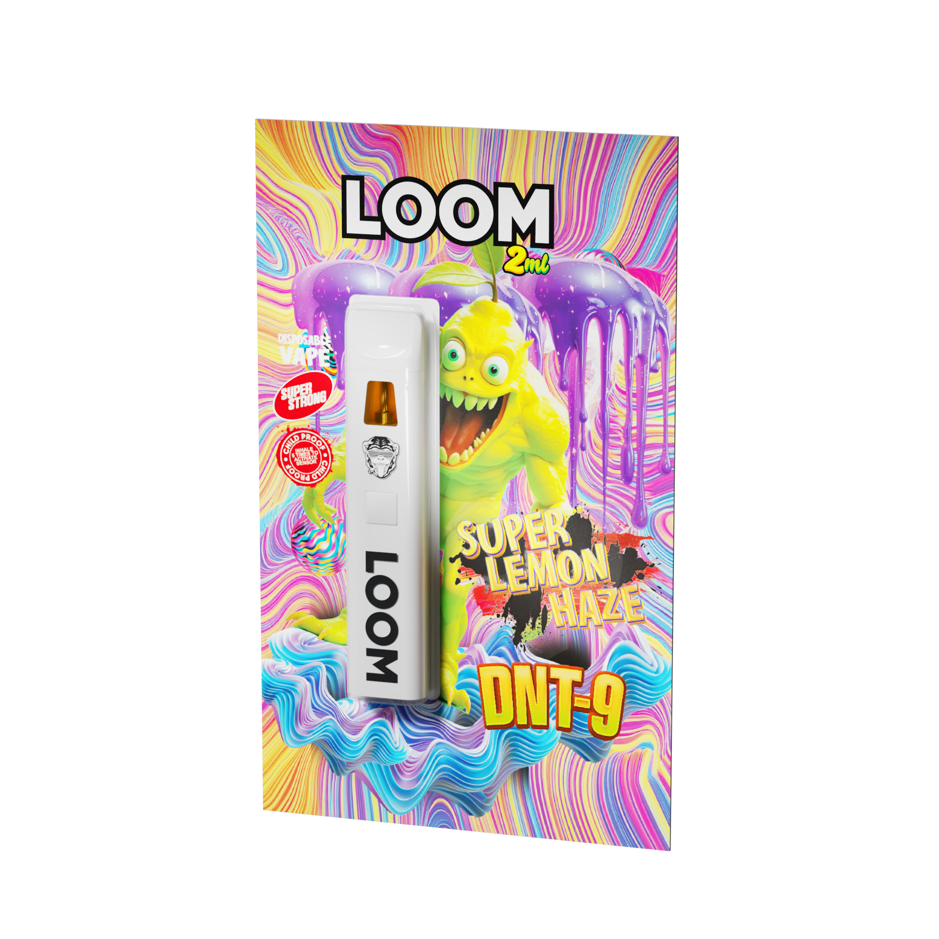 Loom Super Lemon Haze DNT-9 2 ml Vape